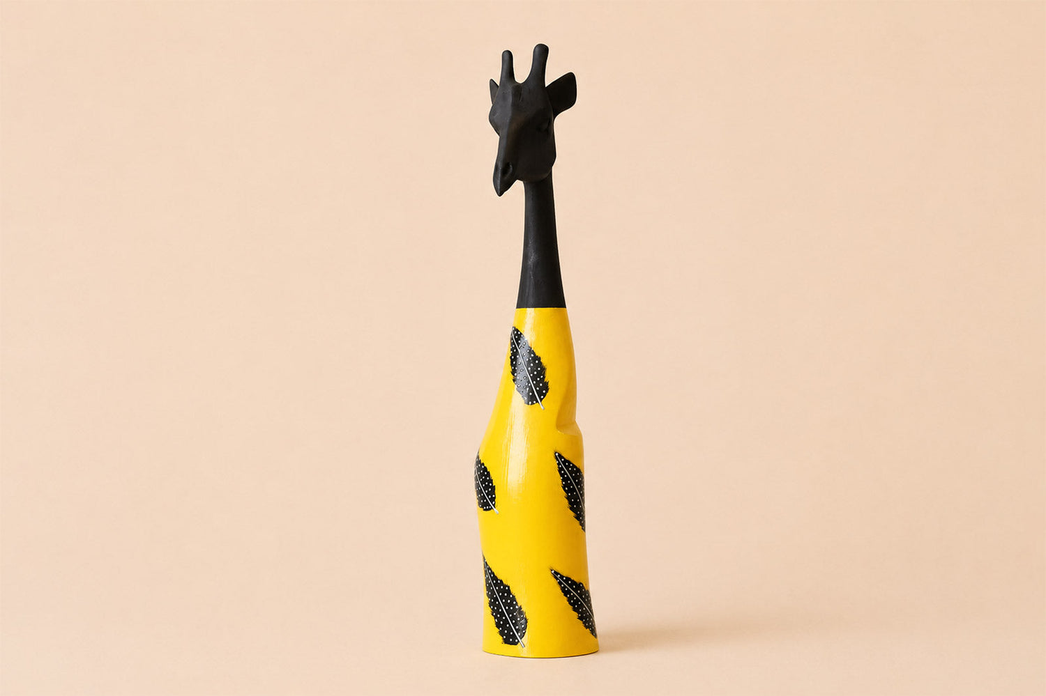 Giraffe - Feather Painted