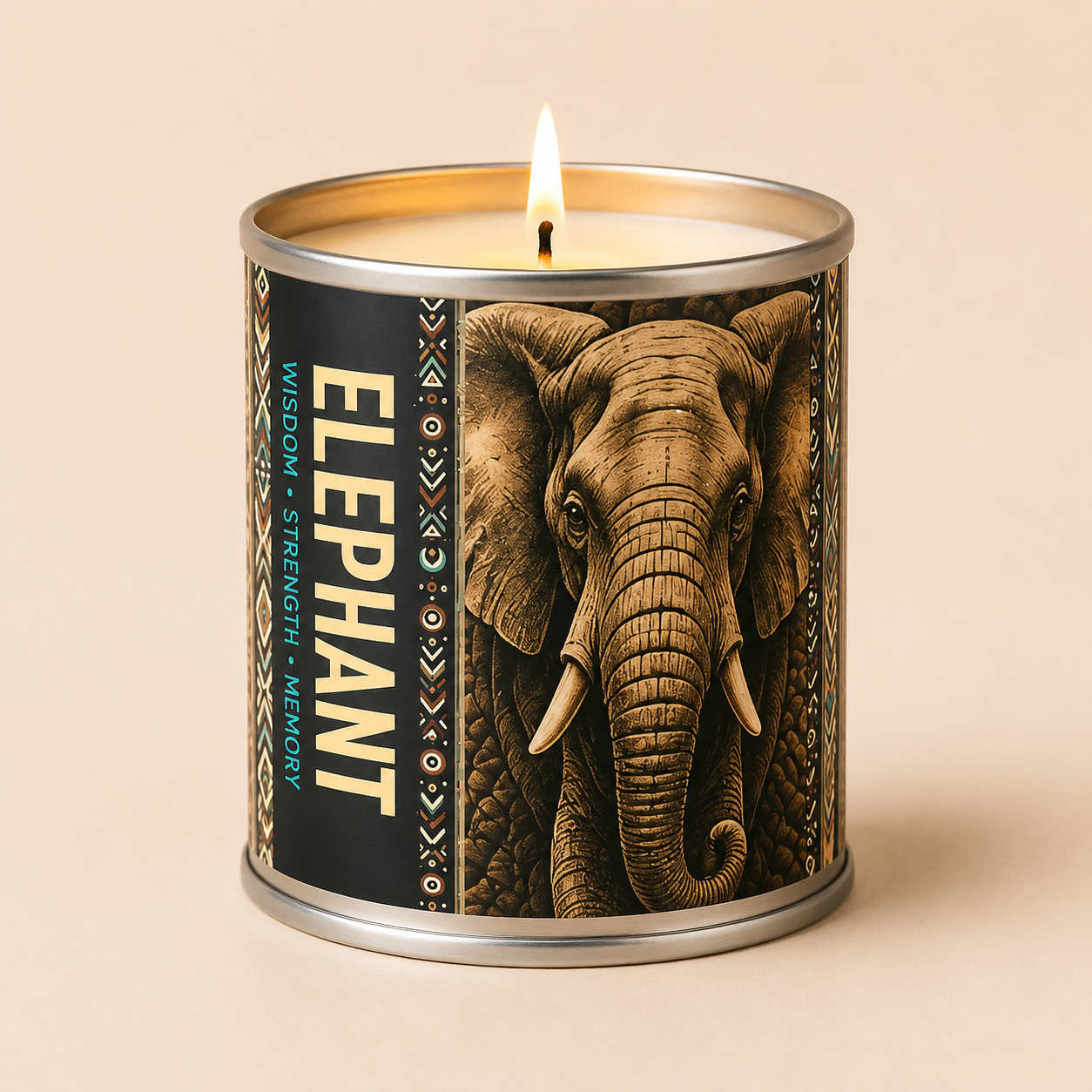 African Wildlife Candles
