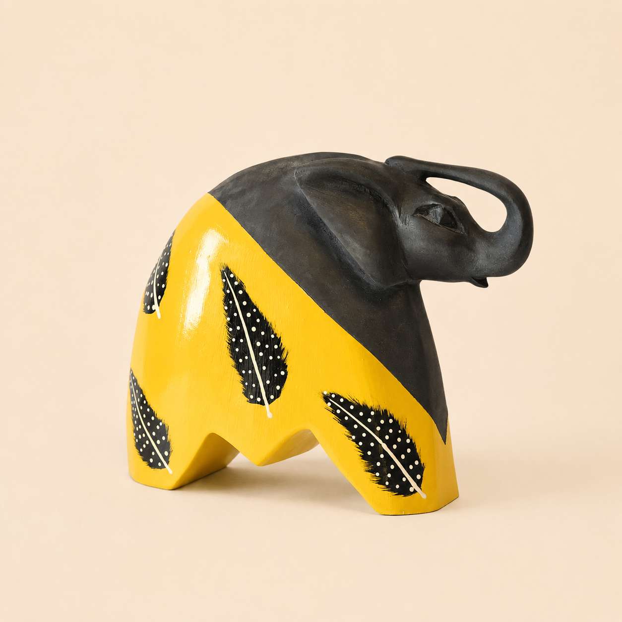 Contemporary Feather Elephant