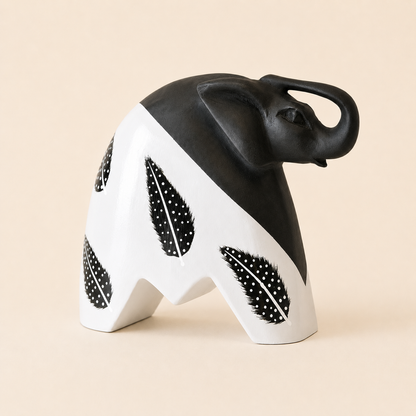 Contemporary Feather Elephant