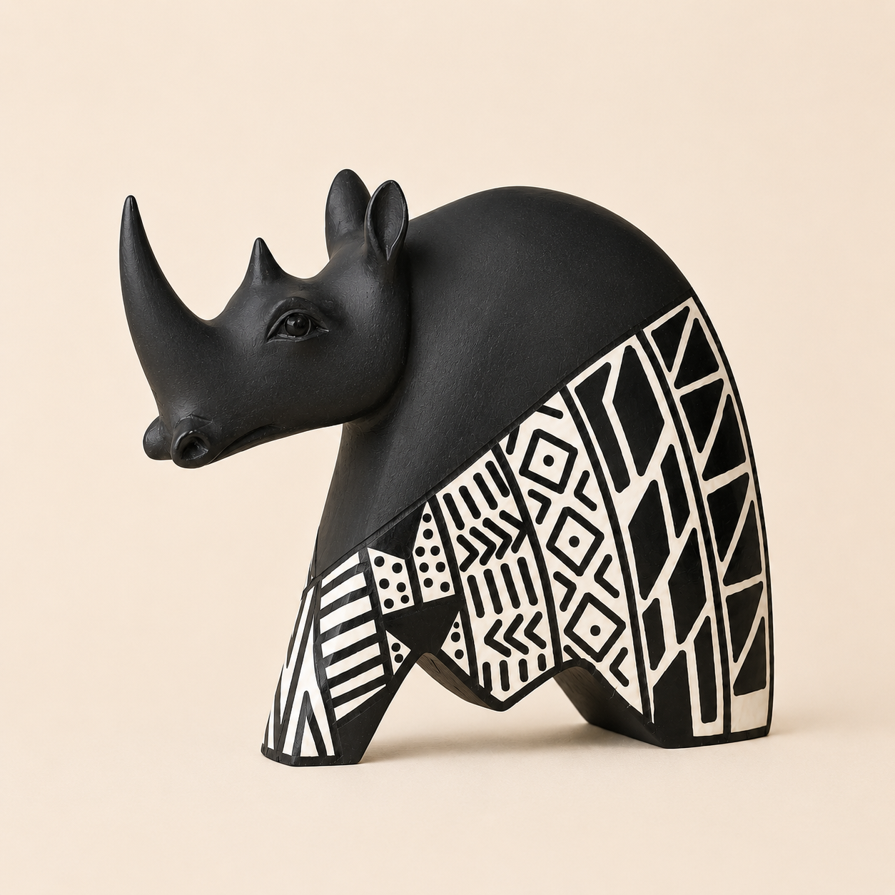 Mono Rhino - Black & White