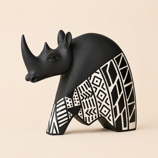 Mono Rhino - Black & White