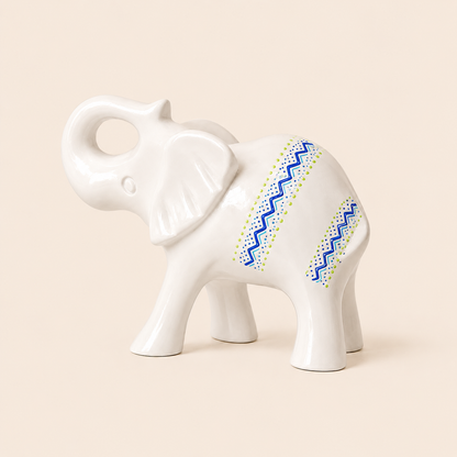 Handpainted Small Elephant