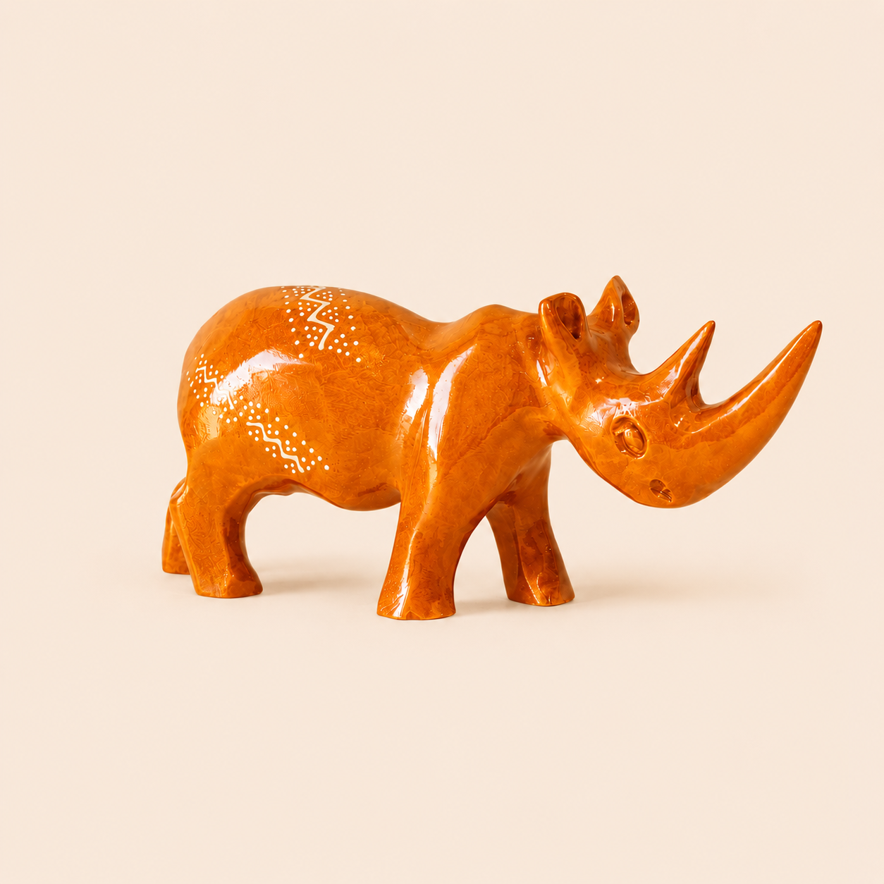 Handpainted Small Rhino