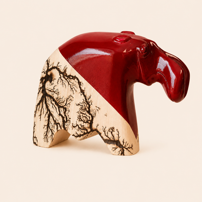 Contemporary Lightening Hippo