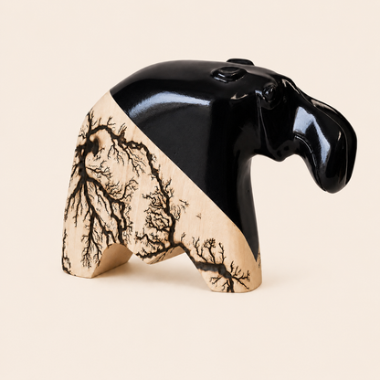 Contemporary Lightening Hippo