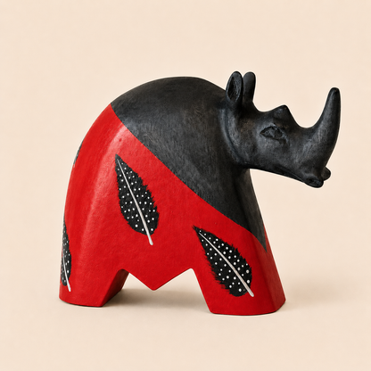 Contemporary Feather Rhino