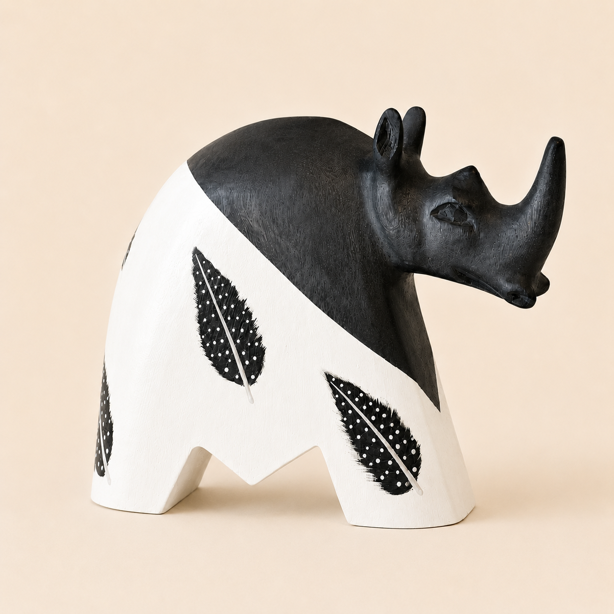 Contemporary Feather Rhino