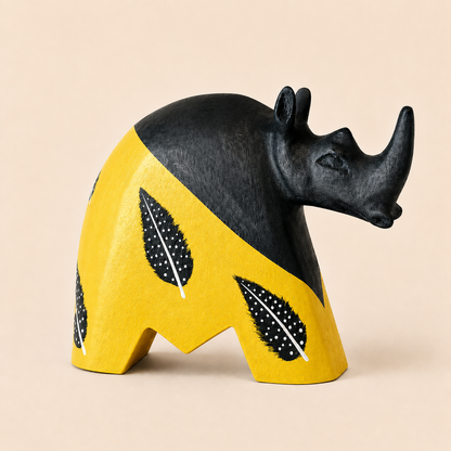 Contemporary Feather Rhino