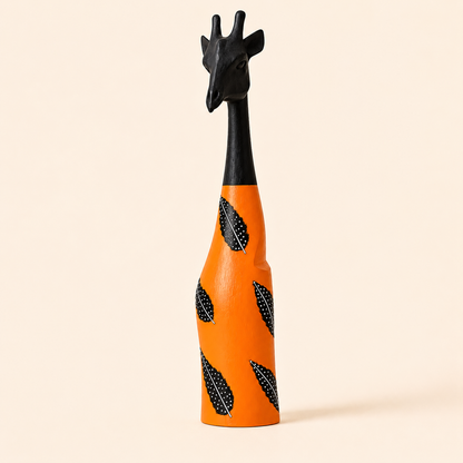 Feather Painted Giraffe