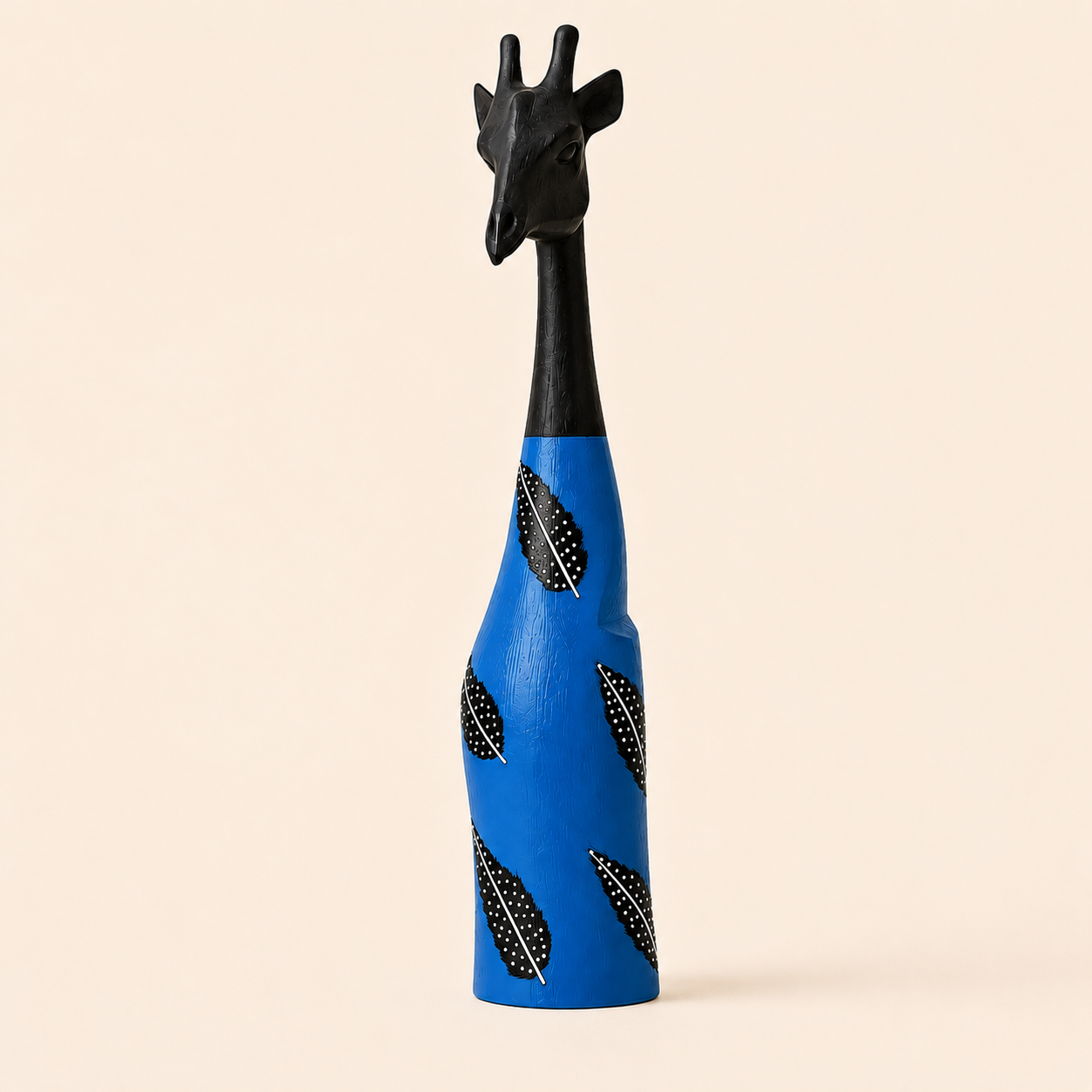 Feather Painted Giraffe