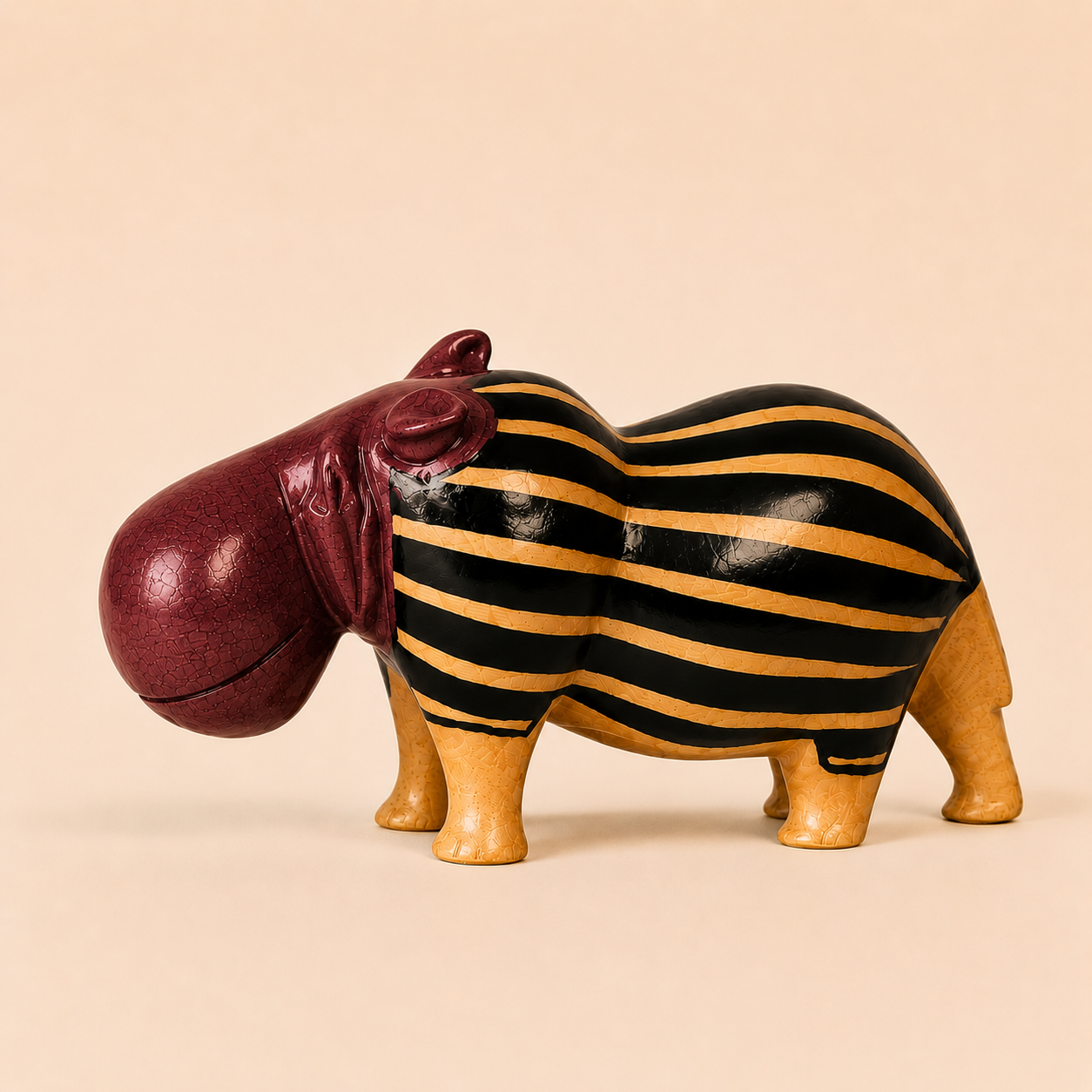 Striped Small Hippo