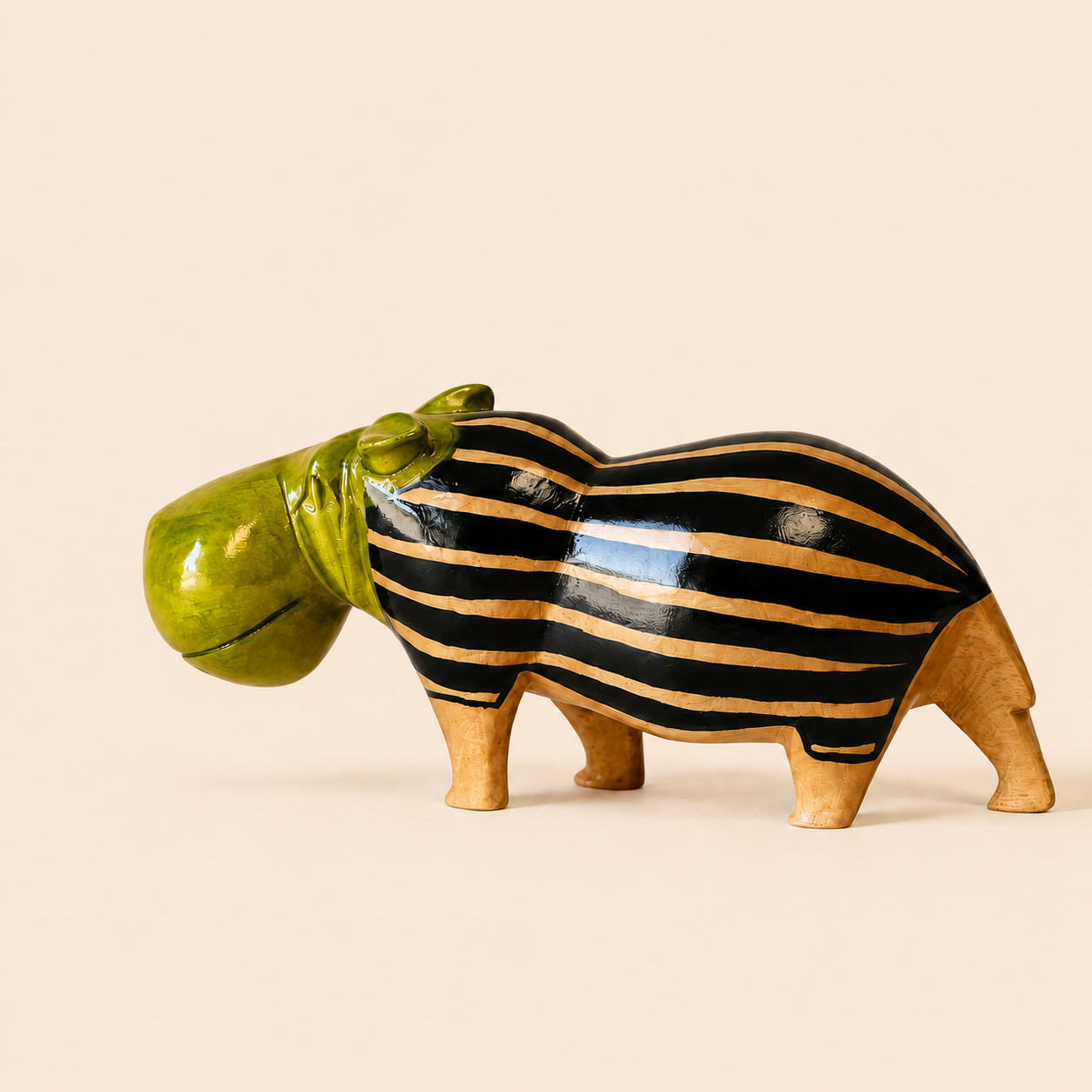 Striped Small Hippo