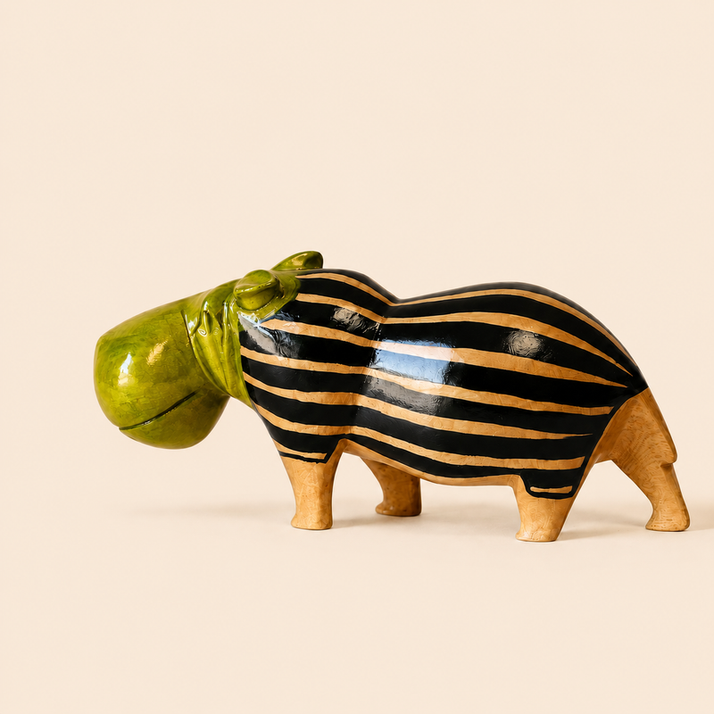 Striped Small Hippo