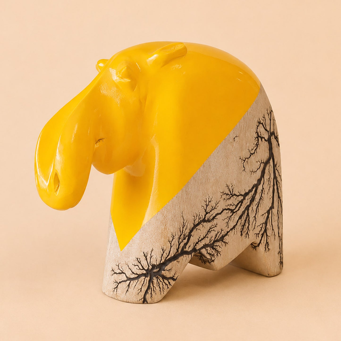 Contemporary Lightening Hippo